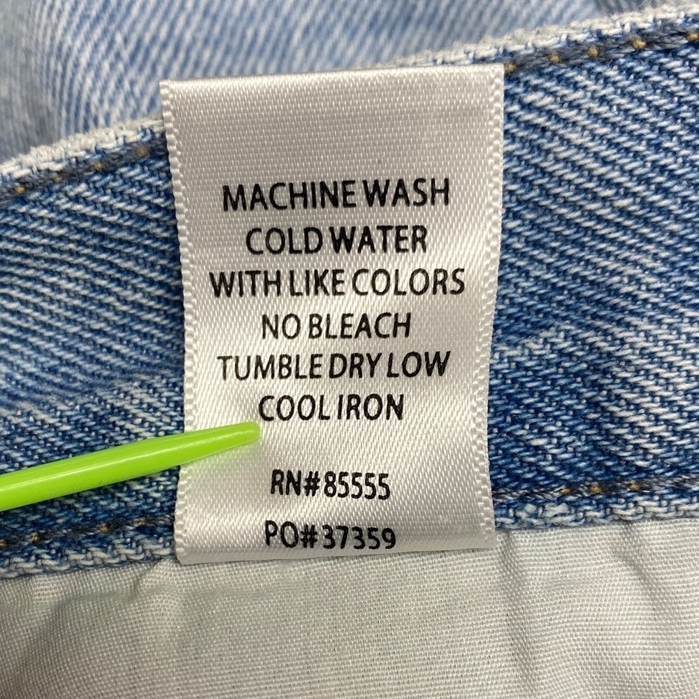 Pistola Jeans | Hemp Cotton | Button Fly 90s Straight Light Wash | Size 26 - Picture 10 of 11